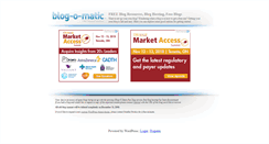 Desktop Screenshot of marlll.blog-o-matic.com